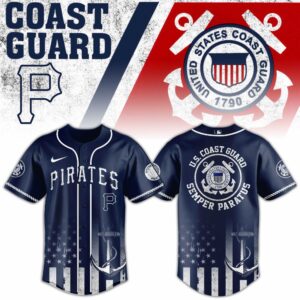 Pittsburgh Pirates x US Coast Guard Appreciation Special Edition Jersey
