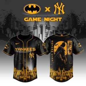 New York Yankees x Batman Night Game Special Edition Jersey