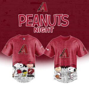 Arizona Diamondbacks x Peanuts Snoopy Special Edition Jersey
