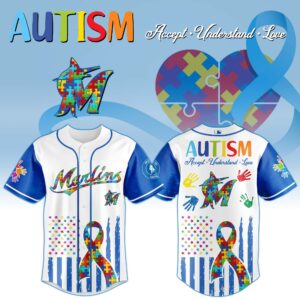 Miami Marlins x Autism Awareness Special Edition Jersey