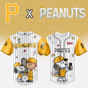 Pittsburgh Pirates x Peanuts Snoopy And The Commissioner's Trophy Special Edition Jersey