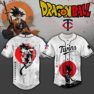 Minnesota Twins x Dragon Ball Japanese Style Special Edition Jersey