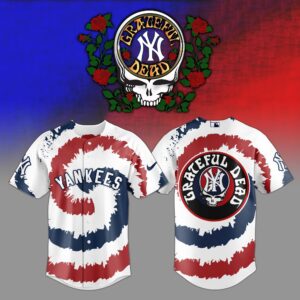 New York Yankees x Grateful Dead V2 Special Edition Jersey