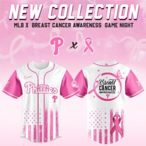 Philadelphia Phillies x Breast Cancer Awareness V2 Special Edition Jersey