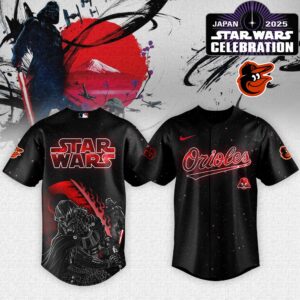 Baltimore Orioles x Star Wars Darth Vader Japanese Style Special Edition Jersey