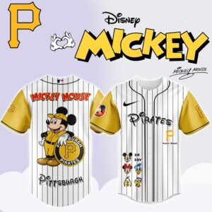 Pittsburgh Pirates x Disney Mickey Mouse Special Edition Jersey