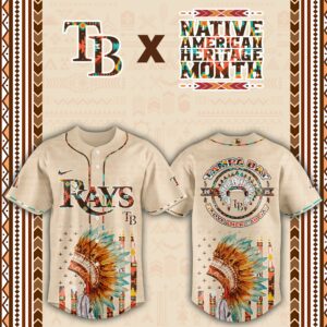 Tampa Bay Rays x Native American Day Special Edition Jersey