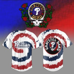 Philadelphia Phillies x Grateful Dead V2 Special Edition Jersey
