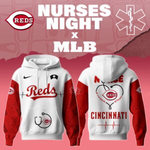 Cincinnati Reds x Nurses Appreciation Special Edition Unisex Hoodie