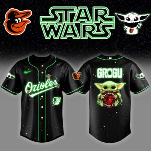 Baltimore Orioles x Star Wars Grogu Baby Yoda Special Edition Jersey