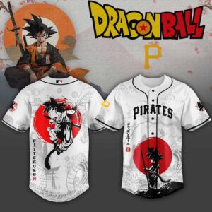 Pittsburgh Pirates x Dragon Ball Japanese Style Special Edition Jersey