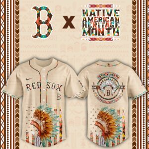 Boston Red Sox x Native American Day Special Edition Jersey