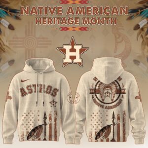 Houston Astros x Native American Heritage Month Special Edition Unisex Hoodie