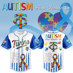 Minnesota Twins x Autism Awareness Special Edition Jersey