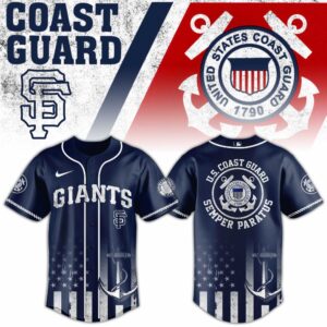 San Francisco Giants x US Coast Guard Appreciation Special Edition Jersey
