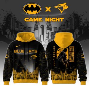 Toronto Blue Jays x Batman Night Game Special Edition Unisex Hoodie