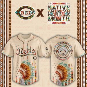 Cincinnati Reds x Native American Day Special Edition Jersey
