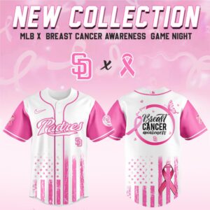 San Diego Padres x Breast Cancer Awareness V2 Special Edition Jersey