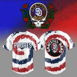 San Diego Padres x Grateful Dead V2 Special Edition Jersey