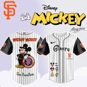 San Francisco Giants x Disney Mickey Mouse Special Edition Jersey