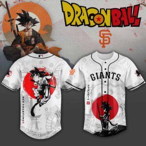 San Francisco Giants x Dragon Ball Japanese Style Special Edition Jersey