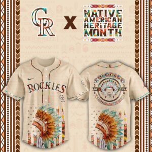 Colorado Rockies x Native American Day Special Edition Jersey