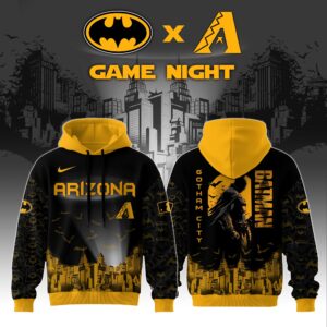 Arizona Diamondbacks x Batman Night Game Special Edition Unisex Hoodie
