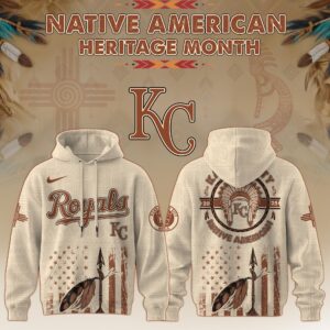 Kansas City Royals x Native American Heritage Month Special Edition Unisex Hoodie