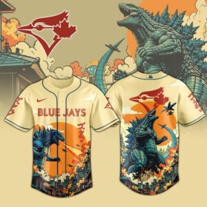 Toronto Blue Jays x Godzilla Kaiju Special Edition Jersey