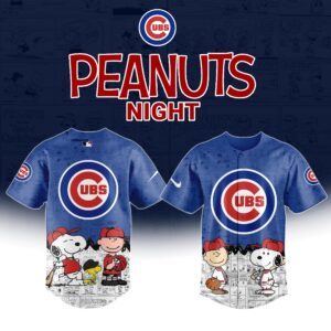 Chicago Cubs x Peanuts Snoopy Special Edition Jersey