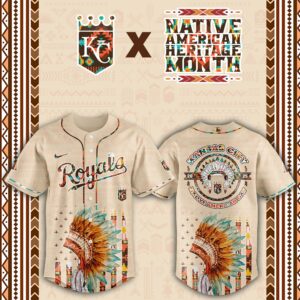 Kansas City Royals x Native American Day Special Edition Jersey