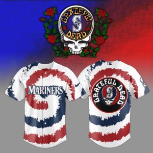 Seattle Mariners x Grateful Dead V2 Special Edition Jersey
