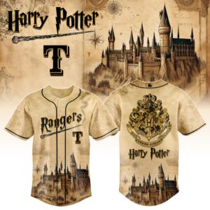 Texas Rangers x Hogwarts School Harry Potter Special Edition Jersey