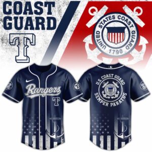 Texas Rangers x US Coast Guard Appreciation Special Edition Jersey