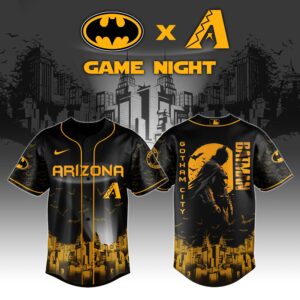 Arizona Diamondbacks x Batman Night Game Special Edition Jersey