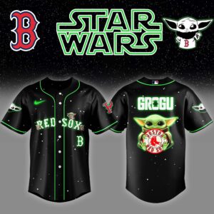Boston Red Sox x Star Wars Grogu Baby Yoda Special Edition Jersey