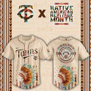 Minnesota Twins x Native American Day Special Edition Jersey