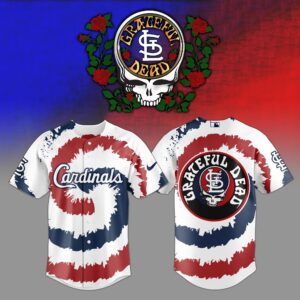 St. Louis Cardinals x Grateful Dead V2 Special Edition Jersey