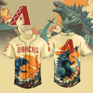 Arizona Diamondbacks x Godzilla Kaiju Special Edition Jersey