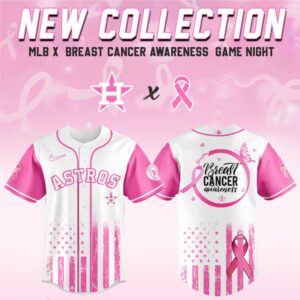 Houston Astros x Breast Cancer Awareness V2 Special Edition Jersey