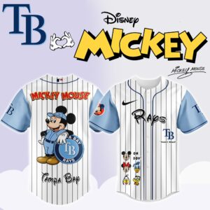 Tampa Bay Rays x Disney Mickey Mouse Special Edition Jersey