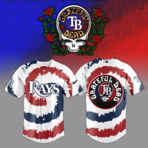 Tampa Bay Rays x Grateful Dead V2 Special Edition Jersey