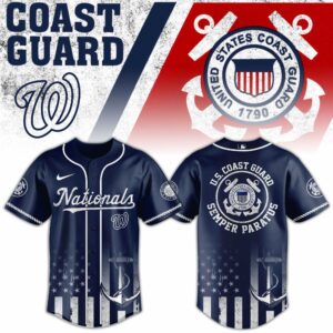 Washington Nationals x US Coast Guard Appreciation Special Edition Jersey