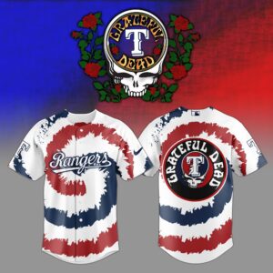 Texas Rangers x Grateful Dead V2 Special Edition Jersey