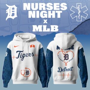 Detroit Tigers x Nurses Appreciation Special Edition Unisex Hoodie