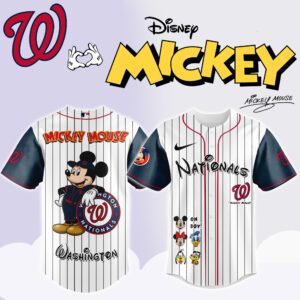 Washington Nationals x Disney Mickey Mouse Special Edition Jersey