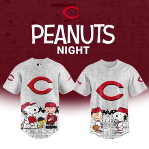 Cincinnati Reds x Peanuts Snoopy Special Edition Jersey