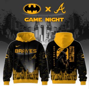 Atlanta Braves x Batman Night Game Special Edition Unisex Hoodie