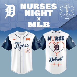 Detroit Tigers x Nurses Appreciation V2 Special Edition Jersey