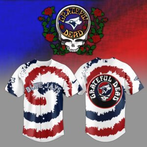 Toronto Blue Jays x Grateful Dead V2 Special Edition Jersey